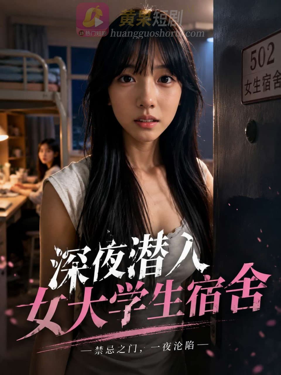深夜潜入女大学生宿舍