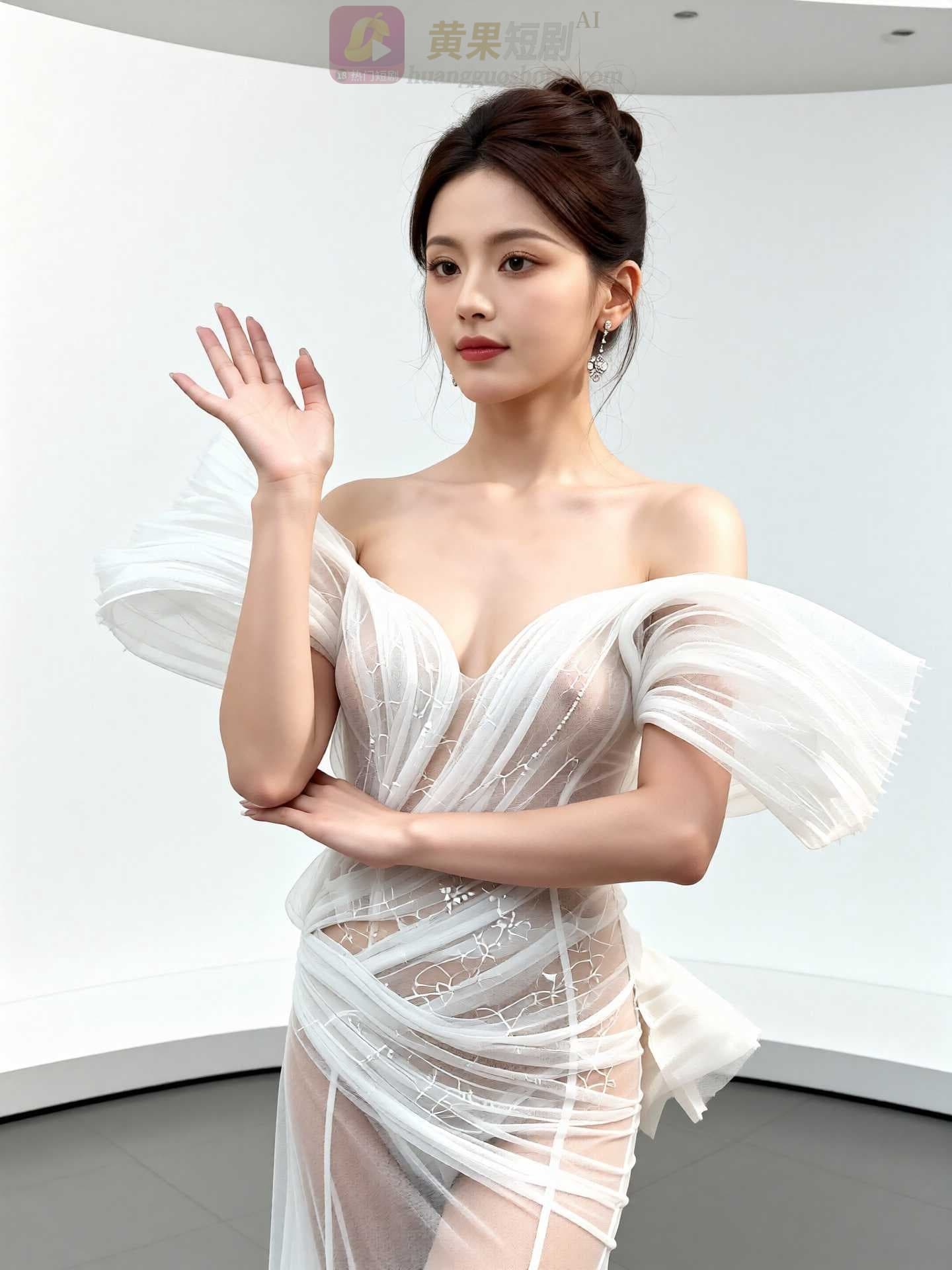 I魔改 杨超越 骚浪的超越妹妹红毯上骚穴奇痒难忍 需要抽插才能缓解